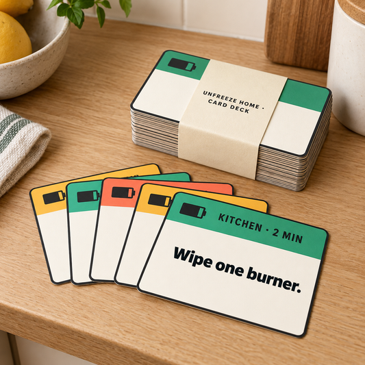 The Unfreeze Card Deck